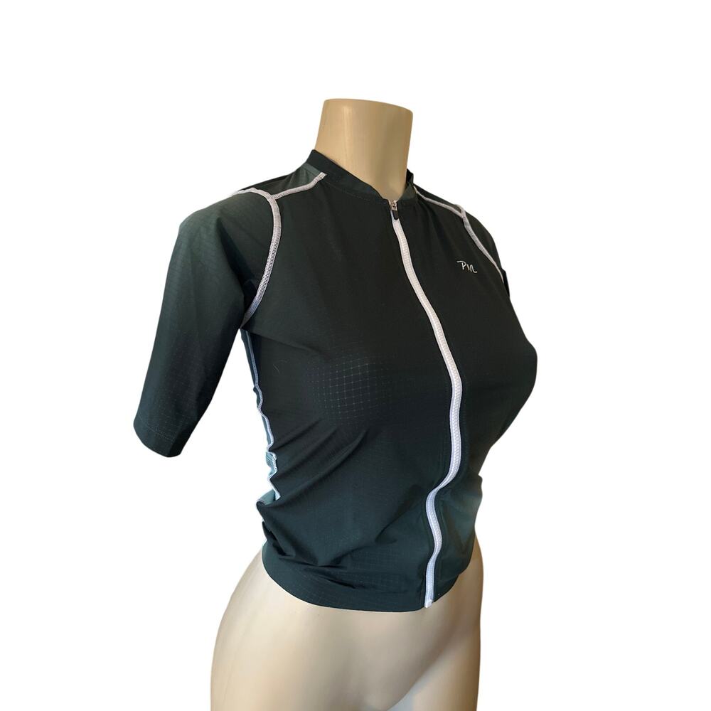 Women XS Pedal Mafia Pro Vapour Jersey Zip Lightweight Cycling Bike Biking Moss